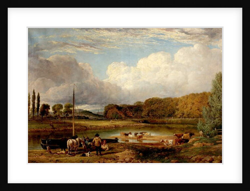 View at Wilford, Nottingham, c.1830 by Benjamin Shipman