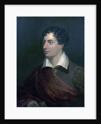 6th Lord Byron, c.1825 by Richard Westall