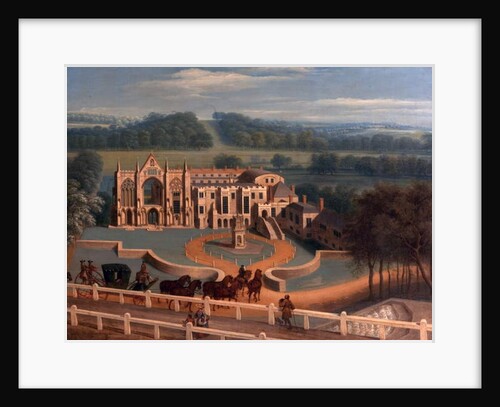 Newstead Abbey, Nottinghamshire, West Aspect, 1730 by Peter Tillemans