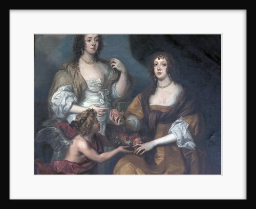 Lady Elizabeth Thimbelby and Dorothy, Viscountess Andover by Anthony van (after) Dyck