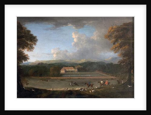 East View of Newstead Abbey, Nottinghamshire, 1726 by Peter Tillemans