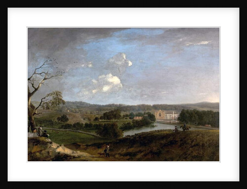 West View of Newstead Abbey, Nottinghamshire, 1726 by Peter Tillemans