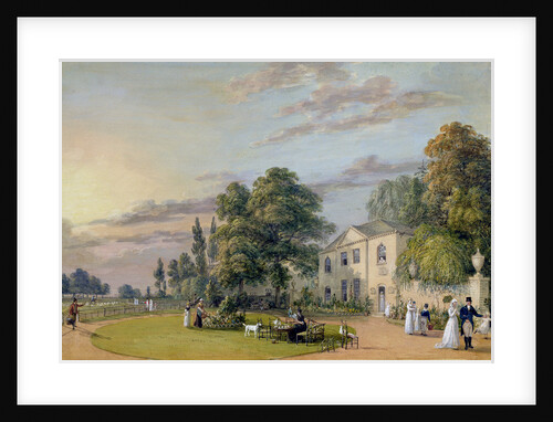 Tea at Englefield Green by Paul Sandby