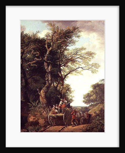 The Harvest Waggon, 1774 by Francis Wheatley