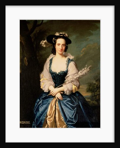 Portrait of Lady Mary Stewart, wife of Kenneth Mackenzie, Lord Fortrose, 1749 by Allan Ramsay