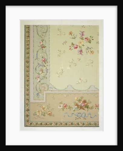 Carpet design by English School