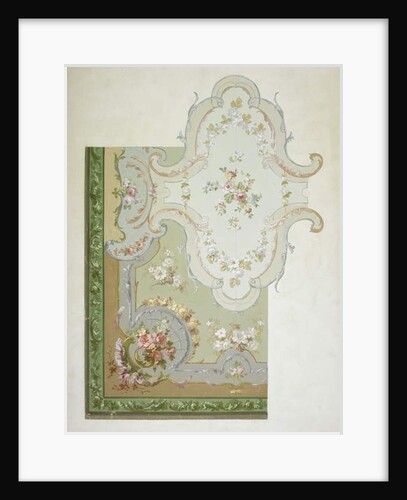 Carpet design by English School