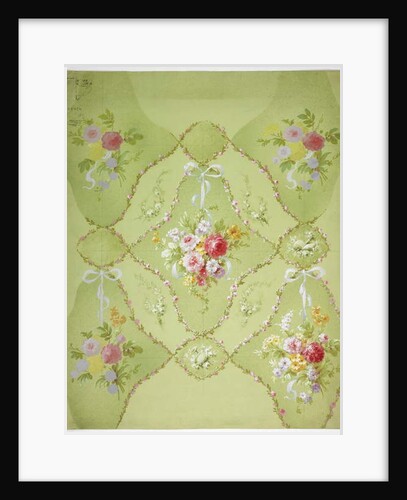 Carpet design by English School