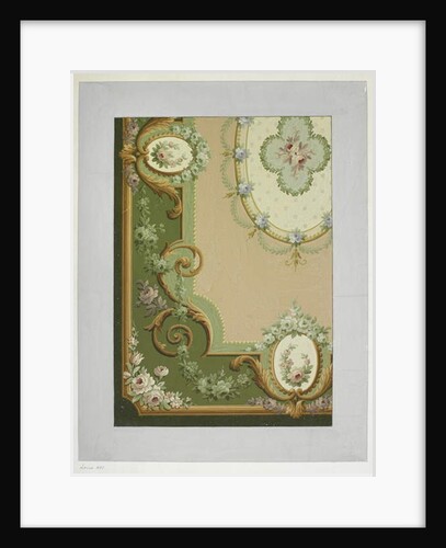 Carpet design by English School