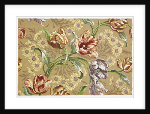 Carpet design by English School