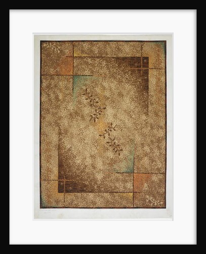 Carpet design by English School