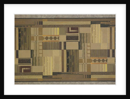 Carpet design by English School
