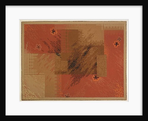 Carpet design by English School