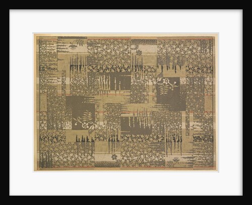 Carpet design by English School