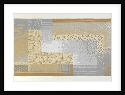 Carpet design by English School