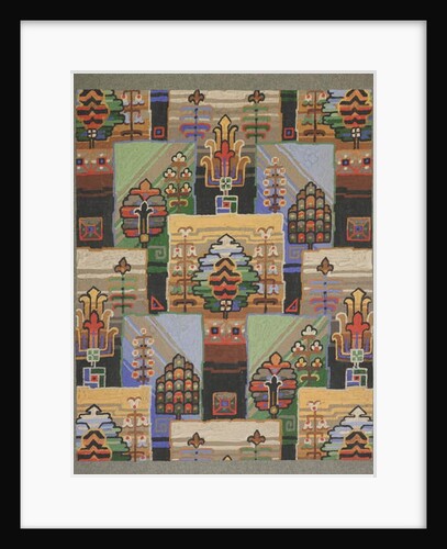 Carpet design by English School