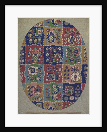 Carpet design by English School