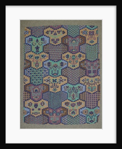 Carpet design by English School