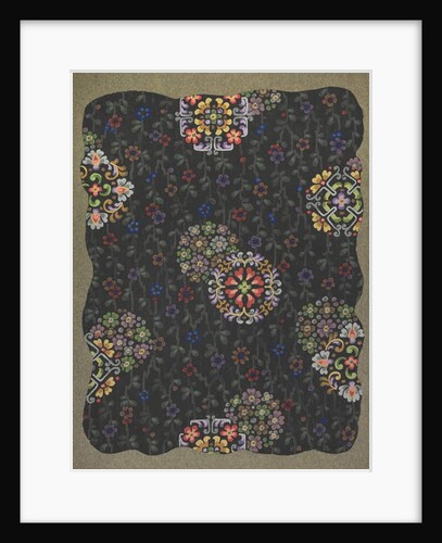 Carpet design by English School