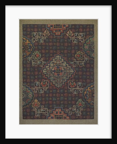Carpet design by English School