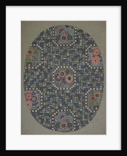 Carpet design by English School