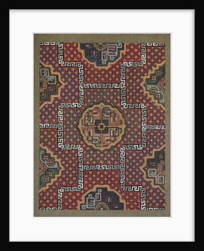 Carpet design by English School
