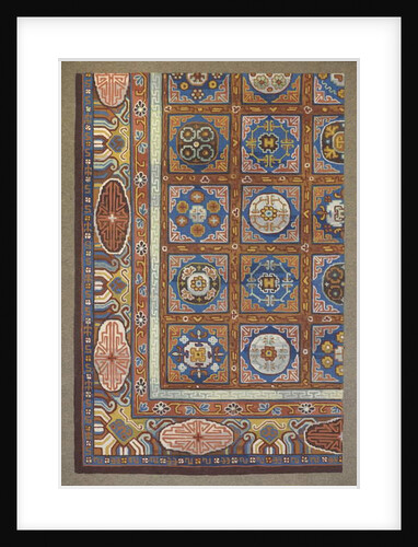 Carpet design by English School