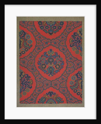 Carpet design by English School