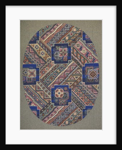Carpet design by English School