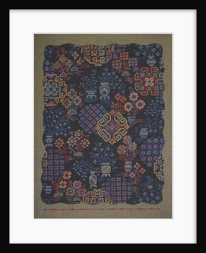 Carpet design by English School