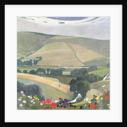Thunderbarrow Hill, near Bramber by Edward Reginald Frampton