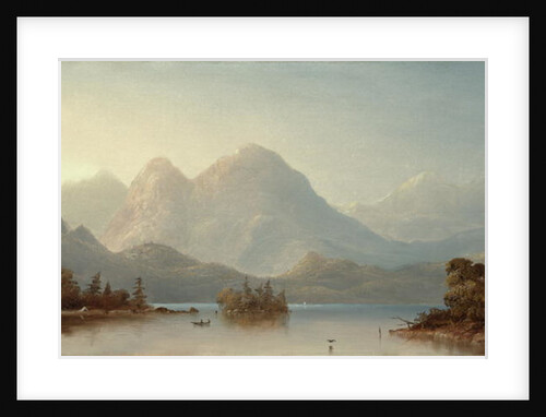 A View on the Columbia River, Oregon, 1871 by Norton Bush