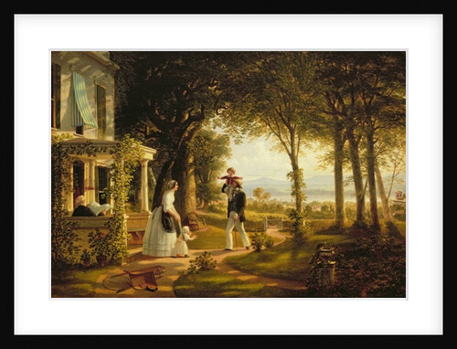 Home to the Family, 1852 by Thomas Pritchard Rossiter