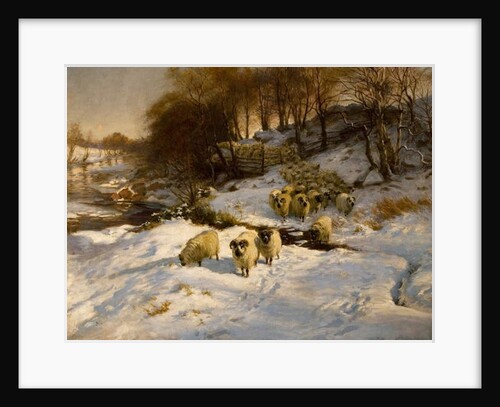 Sheep in Snow, 1935 by Joseph Farquharson