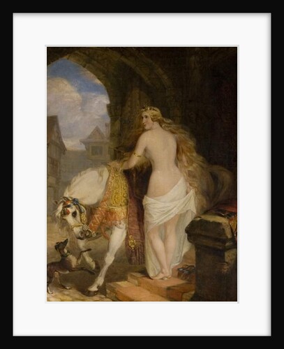 Lady Godiva, 1850 by Marshall Claxton