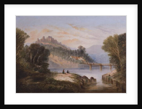 Dunluce Castle, Antrim, c.1860 by John Faulkne