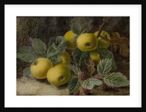 Quince and Blackberries, c.1893 by Oliver Clare