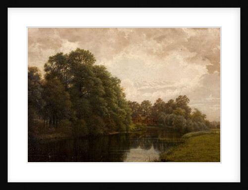 A Peaceful Warwickshire Scene, 1883 by John Anderson