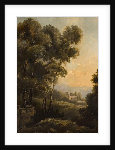 Study of a Tree, late 19th century by Walter Scott