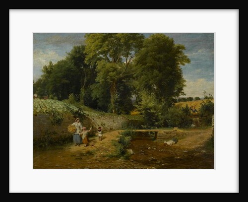 The Ford, 1860 by William Frederick Witherington