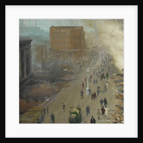 The New Order in Europe, Bombed Coventry November 1940, 1940 by Ernest Townsend