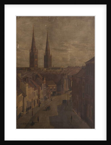 Bishop Street, Coventry, c.1885 by Walter H. Chaplin