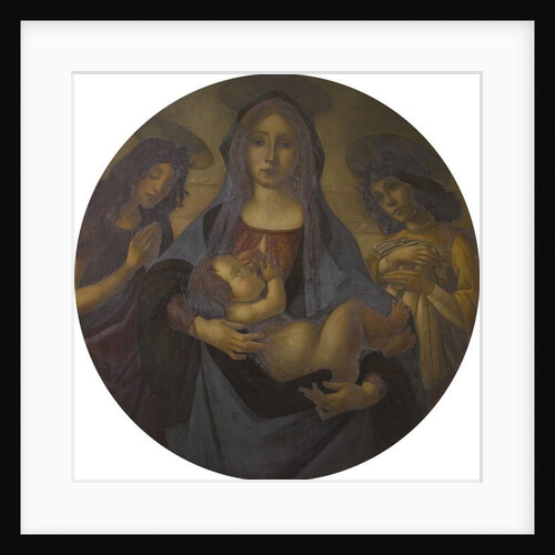 The Virgin and Child with Saint John and an Angel, late 19th-20th century by Helen (d.1937) Coombe