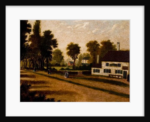 White House Inn, between Davenport Road and Boys' Preparatory School, Coventry, c.1855 by Thomas Hough