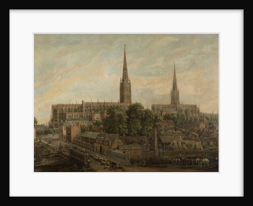 Priory Street, Coventry, 1861 by David Gee