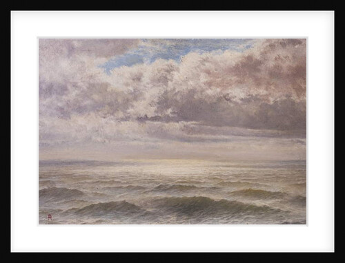 A Silver Sea, South Devon, c.1883 by John Anderson