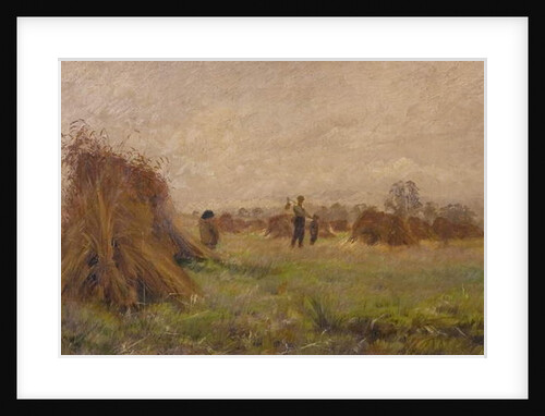 Harvest Scene, 1885-99 by John Anderson