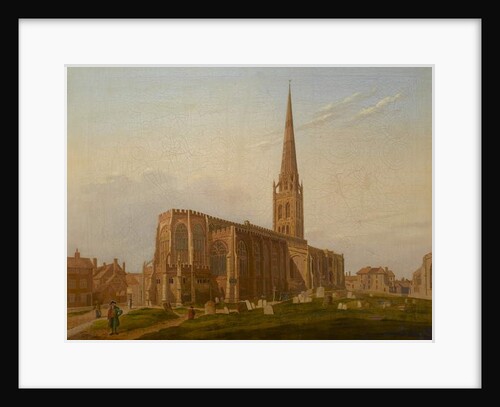 St. Michael's Church, Coventry, c.1824 by Edward Junior Rudge