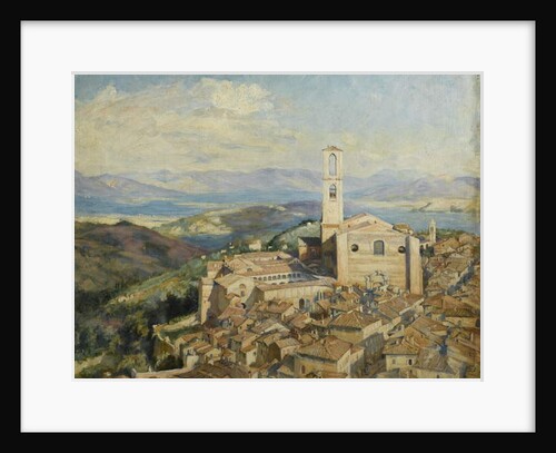 The Roofs of Perugia, 1911 by Susan Isabel Dacre