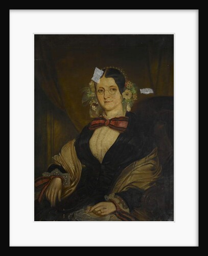 Mrs Wiliam Bate, wife of Dr. William Bate Junior, c.1854 by Matthew Popham
